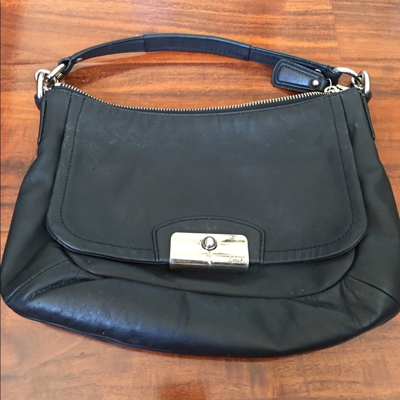 Coach Handbags - Coach Kristin Leather black Purse